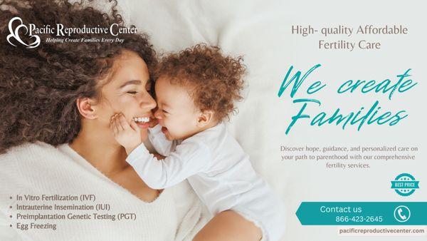 High - Quality Affordable fertility Care.