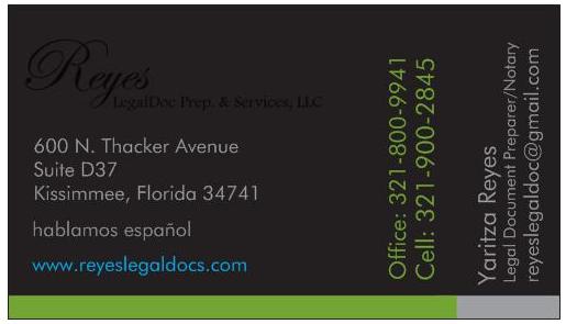 Reyes LegalDoc Prep & Services