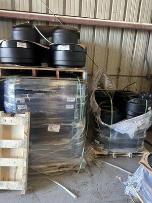 Stock of brake drums