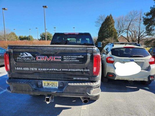 Only a jerk would park like this.