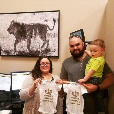 Happy Tax Client :-)