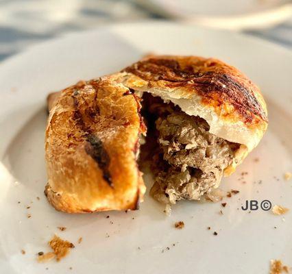 Samsa (meat inside as shown)