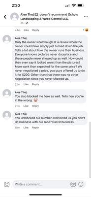 Ocho’s Landscaping & WeedControl