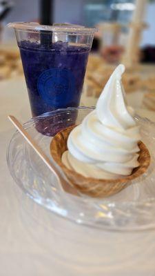 mermaid glitter drink