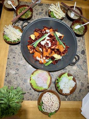 Spicy pot - medium spicy