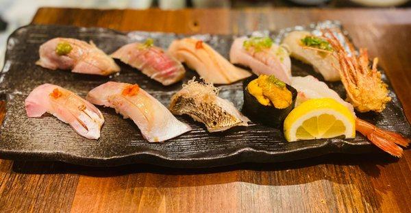 Omakase sushi 10 pieces