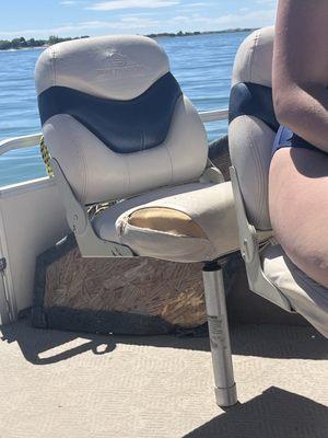 Crappy condition of boat