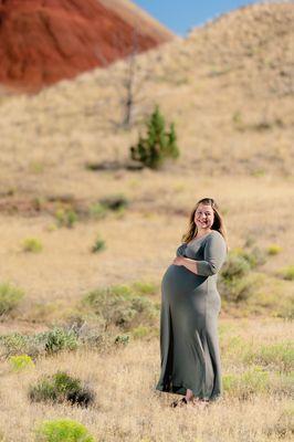 We love the painted hills for sessions!