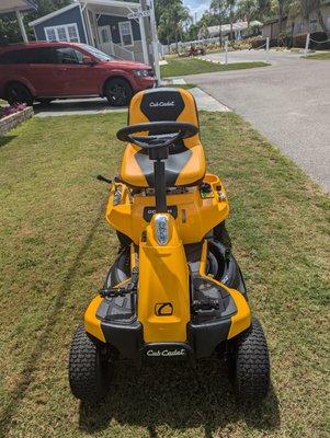 My new mower from Pasco Turf and Tractor