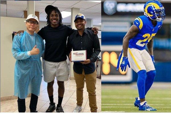 David Long from the LA Rams