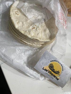 Nothing like fresh and warm corn tortillas.