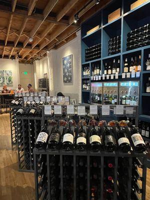 Wines by the bottle or by the glass!