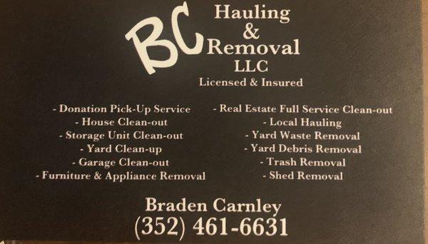 BC Hauling & Removal