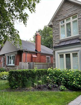 New Chimney Build with New Flu & Flashing