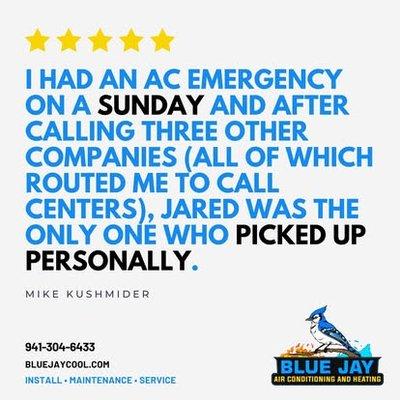 Blue Jay Air Conditioning and Heating