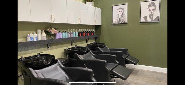 Nice shampoo chairs