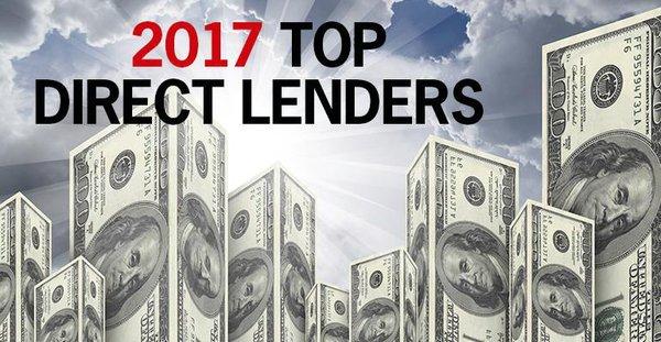 Top Direct Lenders Of 2017!