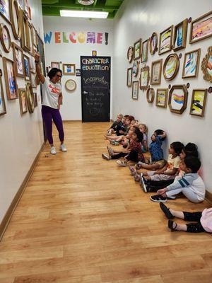 Art appreciation lesson.