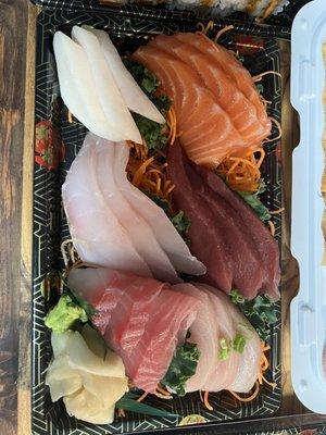 Sashimi Deluxe dinner