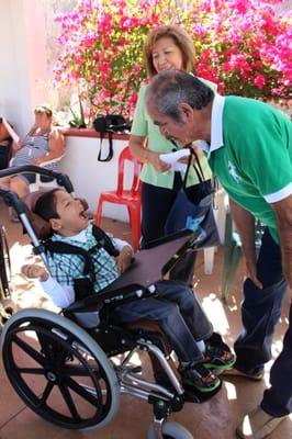 Delivery of our first new chair, the ROCKIT.