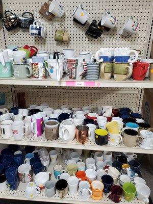 Lots of mugs