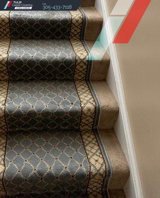 Stairs carpet cleaning services