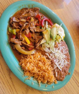 Bistek Ranchero, made sooooo delicious and spicy just for me!