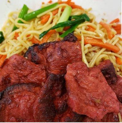 Vegan Bbq Pork Noodles!