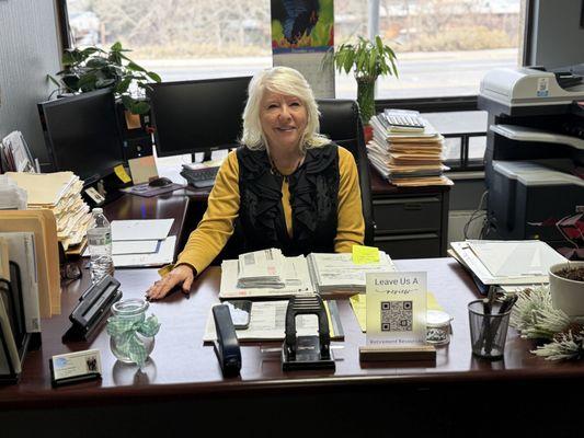Organized, efficient, and always ready to help, Dorothy keeps everything running smoothly for our team and our clients.