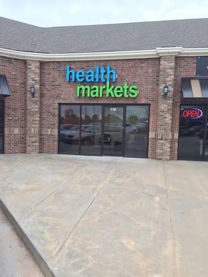 The front of our office at 710 S. Mustang Road