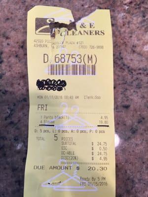 How did 4 laundered shirts become 4 ladies blouses???? Rip off!