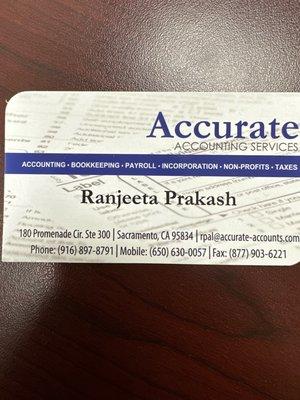 Accurate Accounting Services