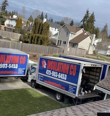 Insulation Co Job Site