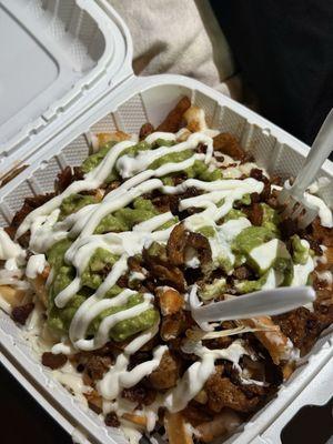 Al pastor fries