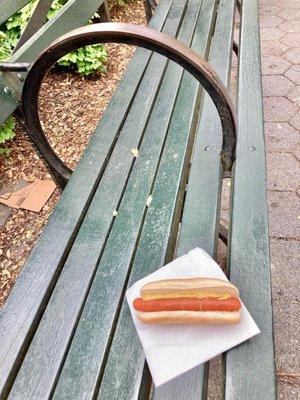 Sabrett Hot Dog Stand