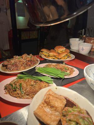 Holy Monday Night Hot Burger and Pad Thai night in Atwater . 20% off all sake and wine over $50