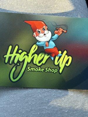 Higher Up Smoke Shop logo