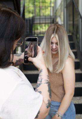 Hair by Hannah Cutrer