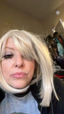 Hair by Audrey at Donna Jean’s Salon