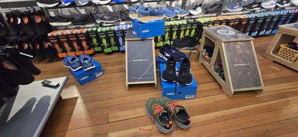 I think this was only half of the shoes I tried on.