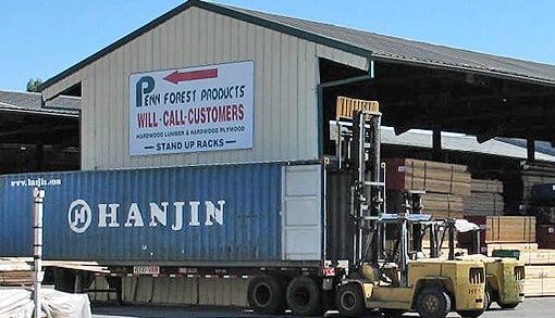 Our 5-acre facility offers milling and storage of all lumber products.