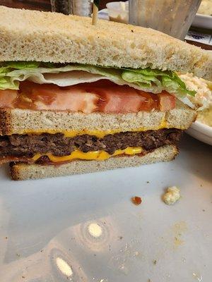 Asked for medium burger..NOT shoe leather.