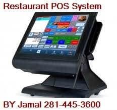 Restaurant POS system by Jamal The Great. Phone: 281-4453600
