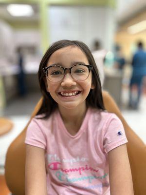 Braces off! Phase 1 completed! Whoop whoop!