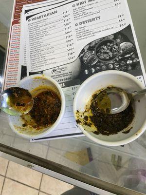 Egusi and Cassava soup