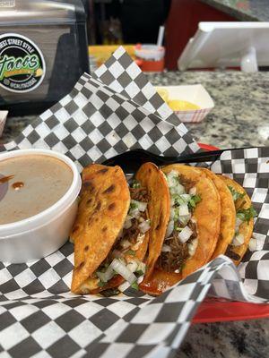 Tacos DORADOS Birria