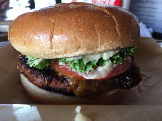 Aioli Burger minus bacon