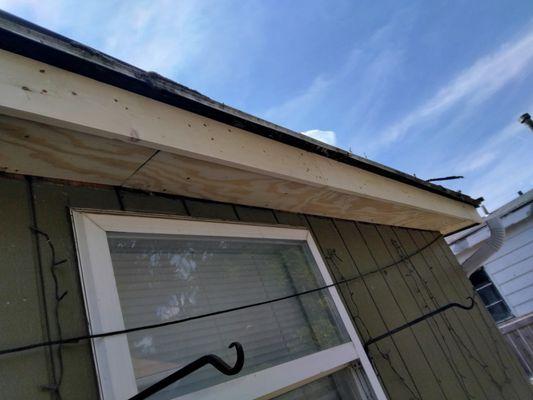 Replacing the fascia