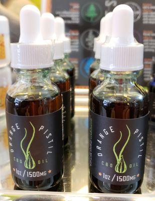 Orange Pistil 1500mg CBD Oil
