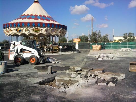 Great Park, Irvine Planter wells